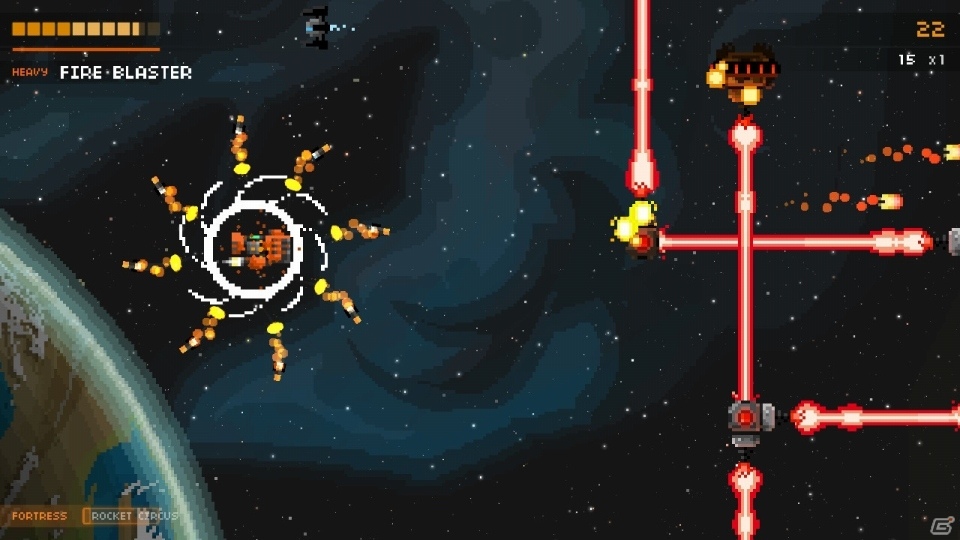 2P協力プレイも可能な2Dシューティングゲーム「ステレデン バイナリースターズ」が9月20日より配信開始の画像4