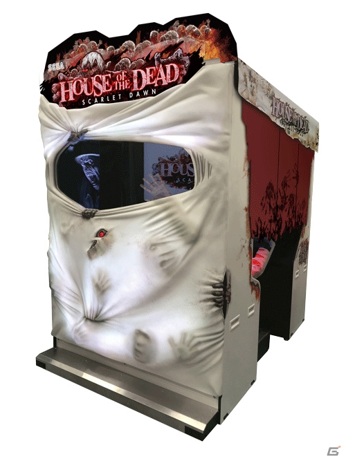 シリーズ最新作AC「HOUSE OF THE DEAD ～SCARLET DAWN～」が稼働開始！の画像1