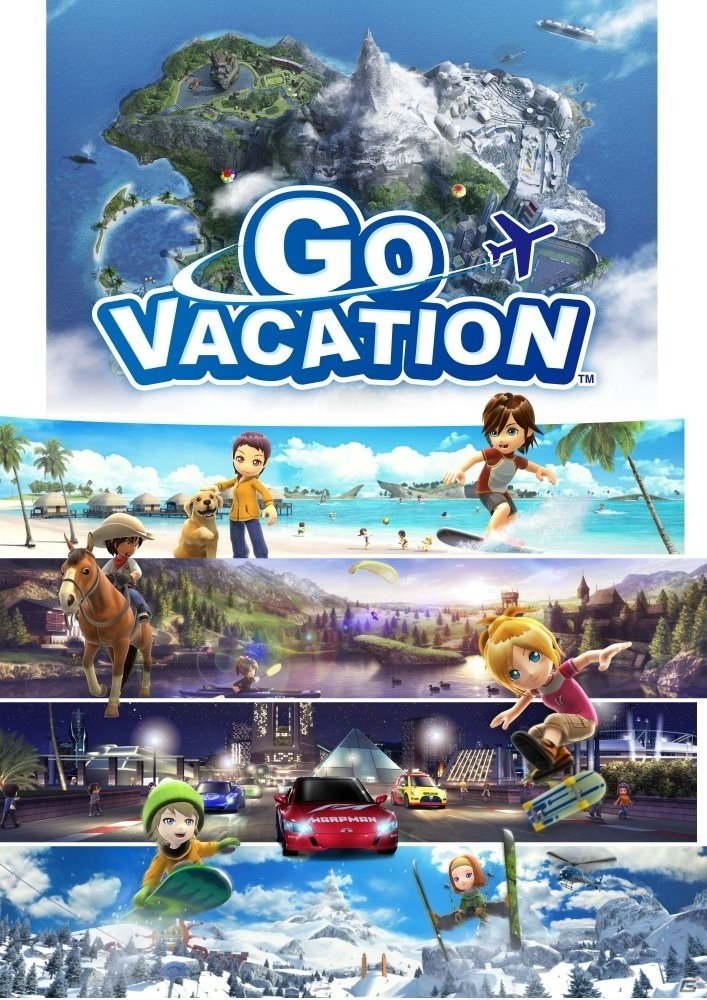 思いつくままリゾート体験が楽しめるSwitch用ソフト「GO VACATION」が12月27日発売の画像1