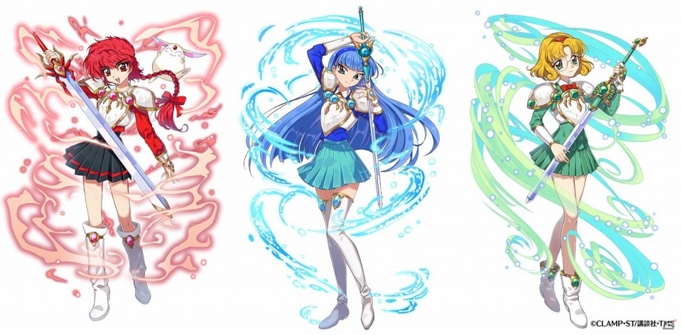 「ゴシックは魔法少女」にて「魔法騎士レイアース」とのコラボが9月19日から開始！の画像2