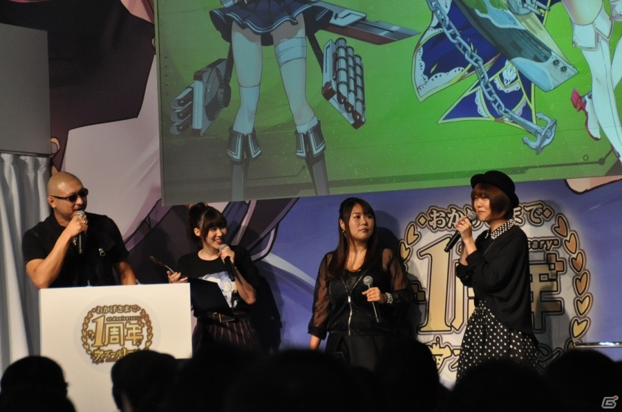 TVアニメ化決定！「アズールレーン」1周年記念リアルイベント 重大発表ステージレポートの画像22