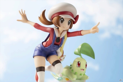 ポケットモンスター フィギュアシリーズコトネ with チコリータ ARTFXJ ポケットモンスターシリーズ コトネwithチコリータ【新品
