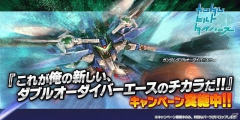 「ガンダムバトルオペレーションNEXT」ダブルオーダイバーエースが開発＆強化できるキャンペーンが開催！の画像1