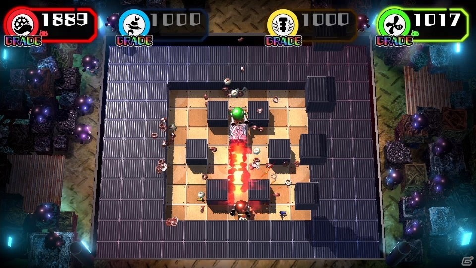 ライバルを押し潰してガラクタを奪い合え！「SCRAP RUSH!!」東京ゲームショウ2018に出展の画像12