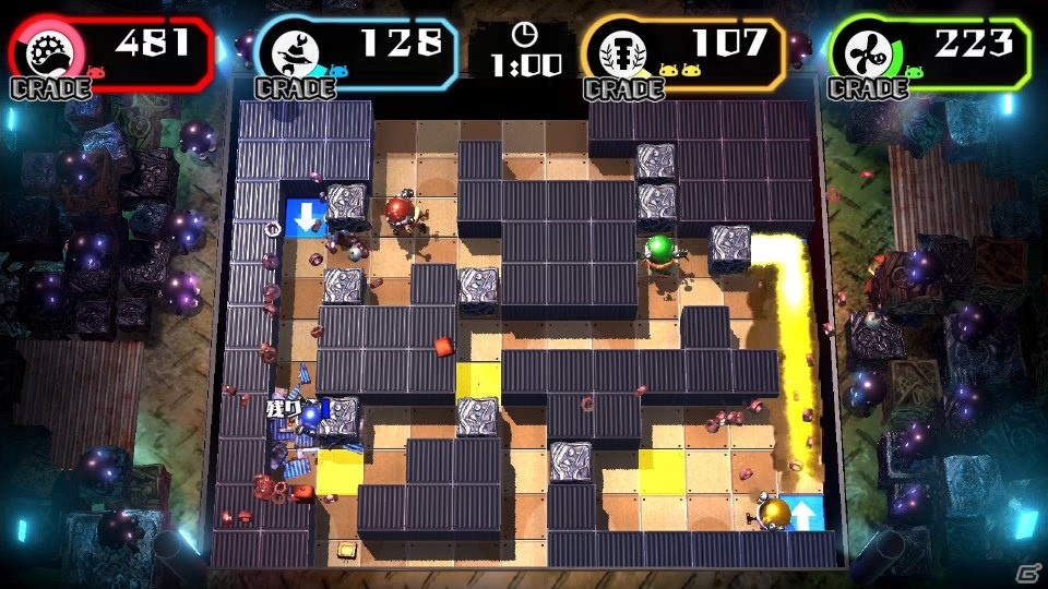 ライバルを押し潰してガラクタを奪い合え！「SCRAP RUSH!!」東京ゲームショウ2018に出展の画像2