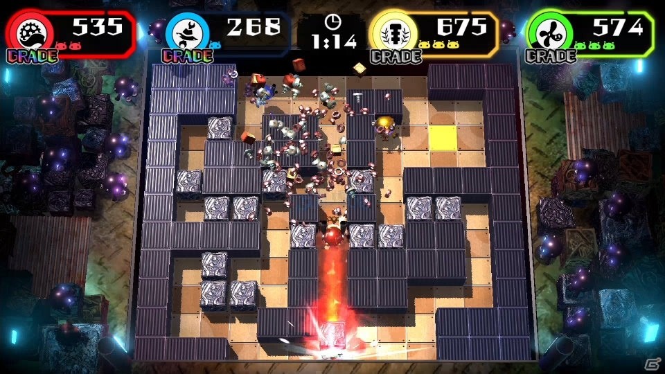 ライバルを押し潰してガラクタを奪い合え！「SCRAP RUSH!!」東京ゲームショウ2018に出展の画像4