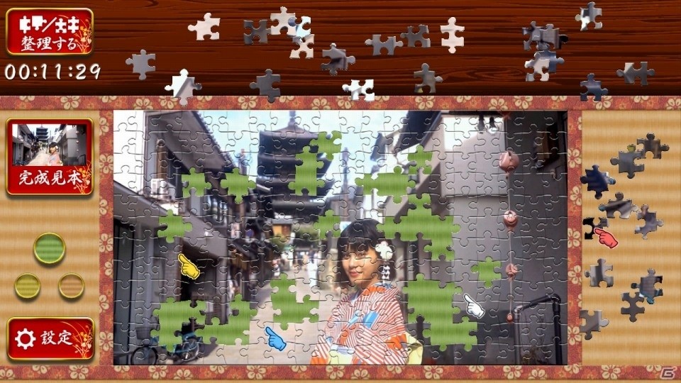 動画で遊ぶ新しいジグソーパズル シリーズ第2弾「うごくジグソーパズル 美しき女性」が配信決定！の画像3