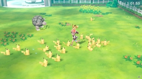 「ポケットモンスター Let's Go! ピカチュウ・Let's Go! イーブイ」にて「Pokémon GO」と連動した新要素が明らかに！の画像17