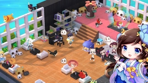 キュートな交流系MMORPG「わくわくファンタジー」がiOS/Android向けに今秋サービス開始！の画像1