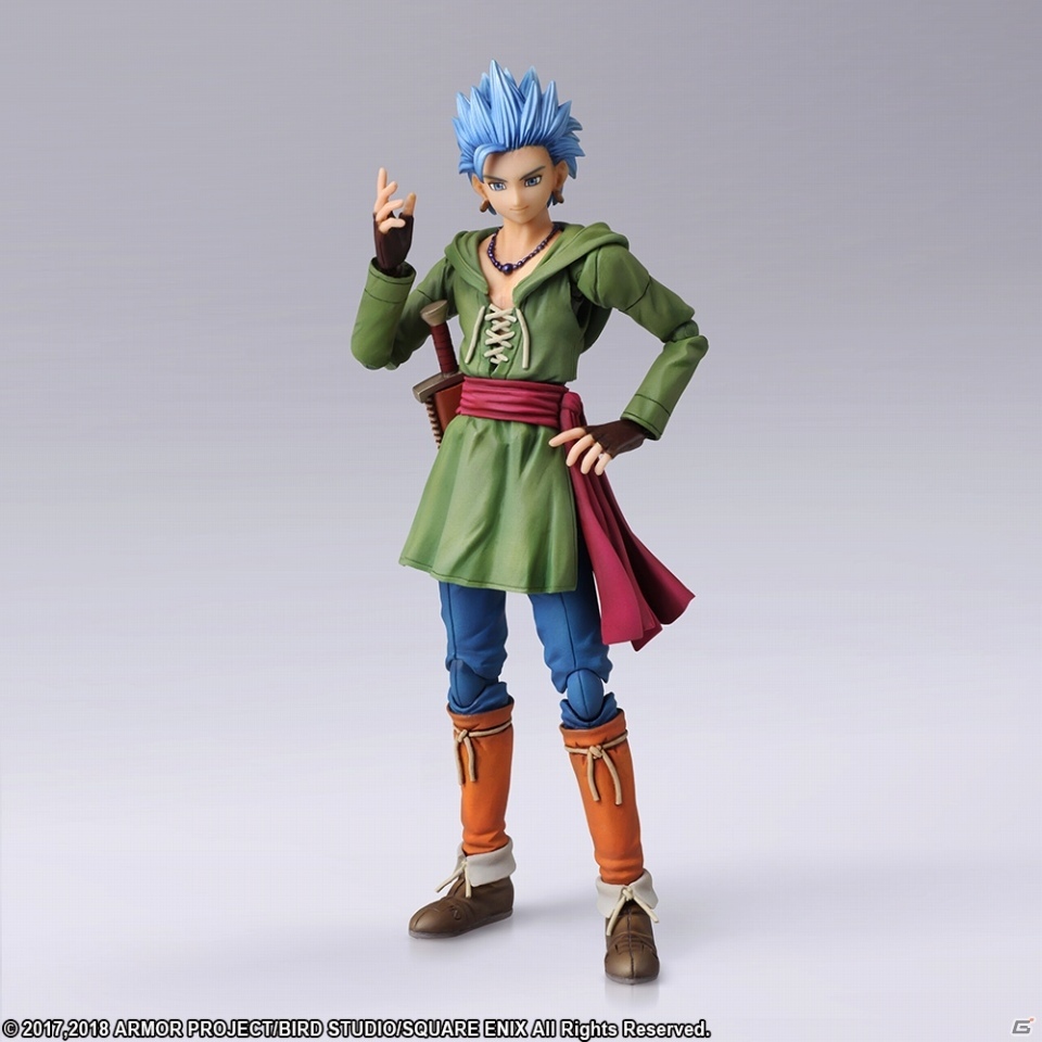 自由自在に稼働する「ドラゴンクエストXI 過ぎ去りし時を求めて ブリングアーツ カミュ」が発売決定！の画像1