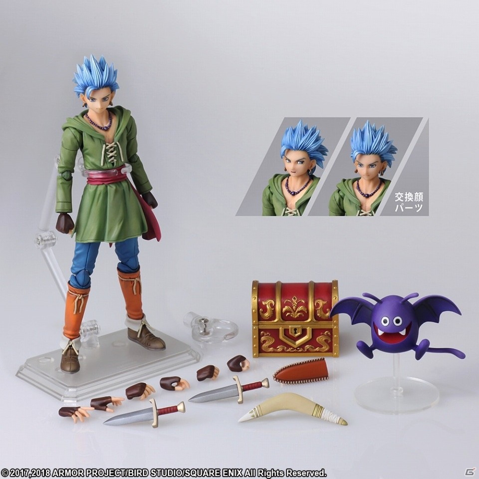 自由自在に稼働する「ドラゴンクエストXI 過ぎ去りし時を求めて ブリングアーツ カミュ」が発売決定！の画像12