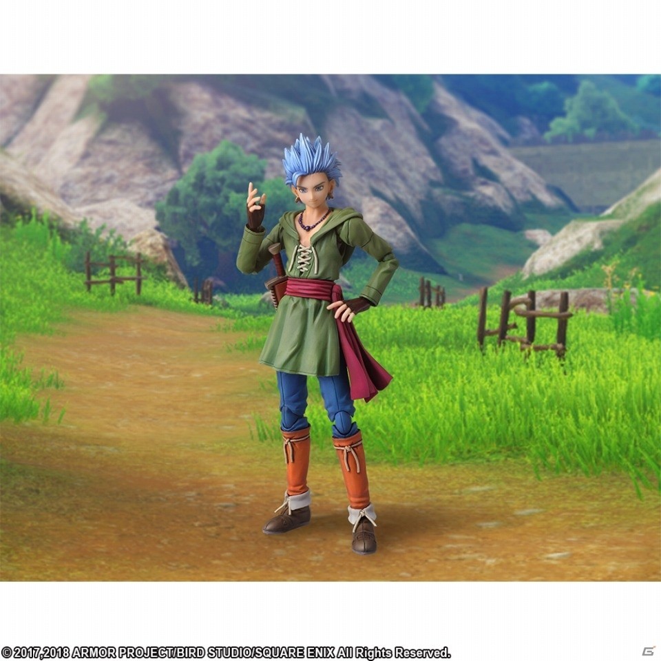 自由自在に稼働する「ドラゴンクエストXI 過ぎ去りし時を求めて ブリングアーツ カミュ」が発売決定！の画像2