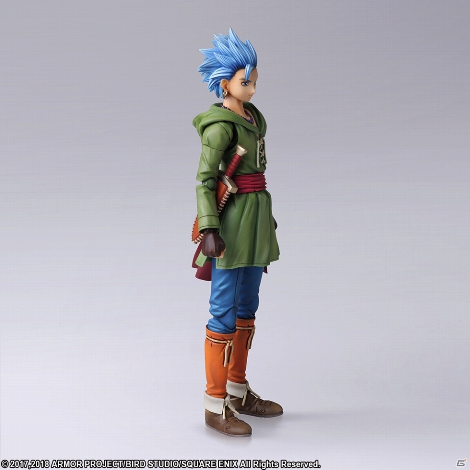 自由自在に稼働する「ドラゴンクエストXI 過ぎ去りし時を求めて ブリングアーツ カミュ」が発売決定！の画像4