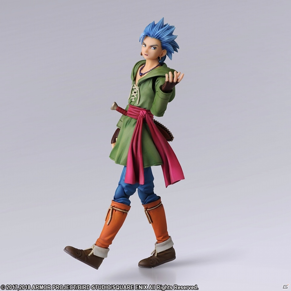 自由自在に稼働する「ドラゴンクエストXI 過ぎ去りし時を求めて ブリングアーツ カミュ」が発売決定！の画像5