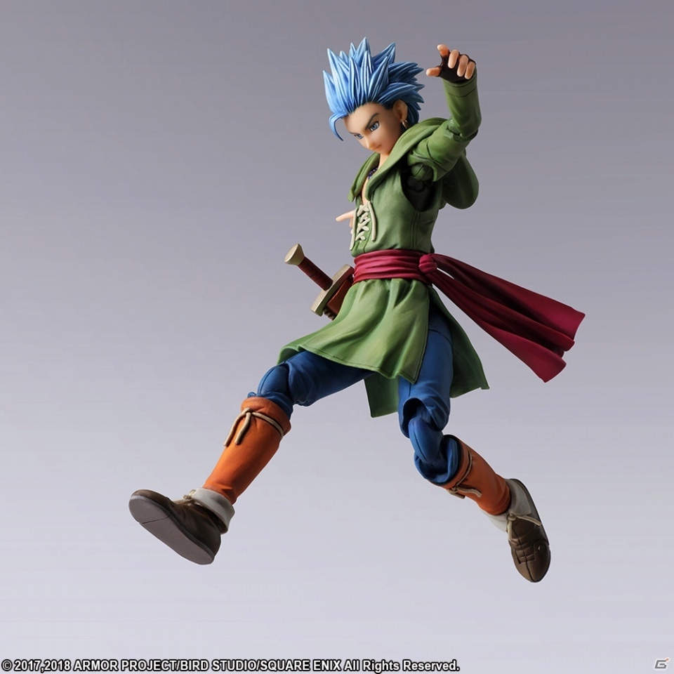 自由自在に稼働する「ドラゴンクエストXI 過ぎ去りし時を求めて ブリングアーツ カミュ」が発売決定！の画像6
