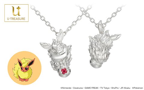 “もふもふ”感も細部まで再現！ブイズネックレス新作「ブースター」が9月21日に発売