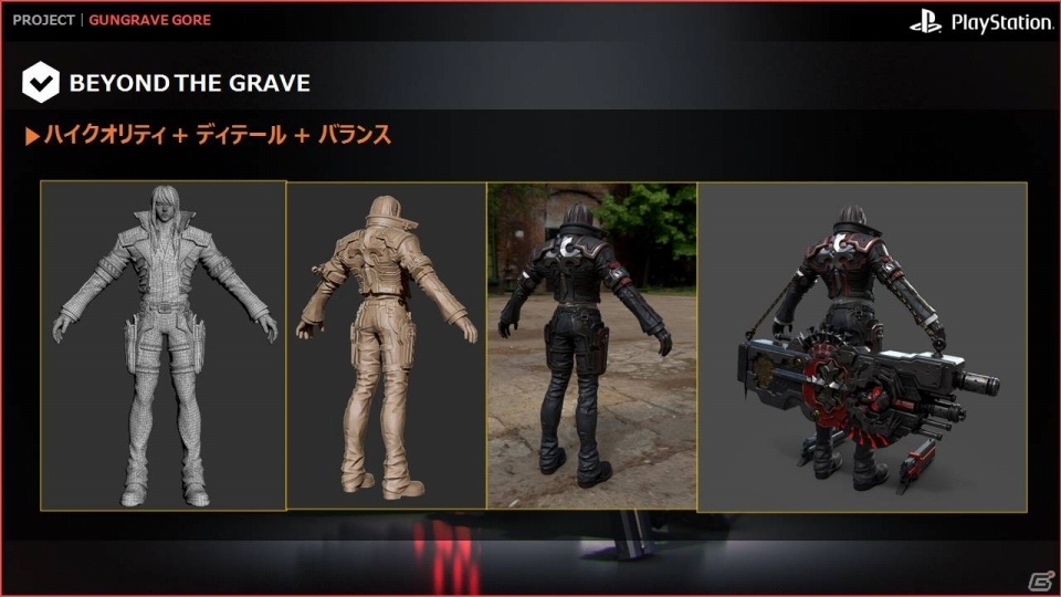 【TGS2018】「GUNGRAVE GORE」が2019年冬に発売決定！ゲーム概要や世界観、登場キャラなどが公開されたセッションレポートの画像9