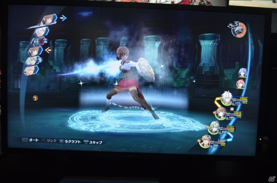 【TGS2018】「英雄伝説 閃の軌跡IV」TGS試遊版をクロウとデュバリィのパーティでプレイ！の画像10