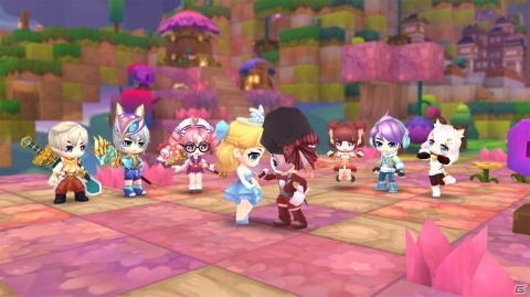 ほのぼのキュートなMMORPG「わくわくファンタジー～はるかな世界の物語～」ゲーム内ビジュアルが公開！の画像1
