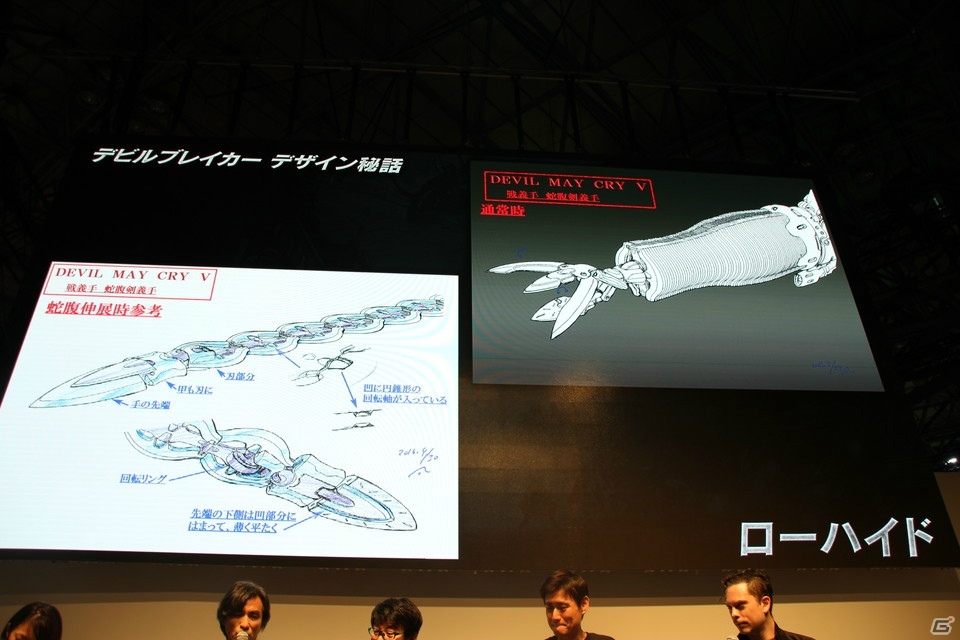 【TGS2018】河森正治氏によるデビルブレイカーデザイン画が公開！ 「DMC5」スペシャルステージの画像18