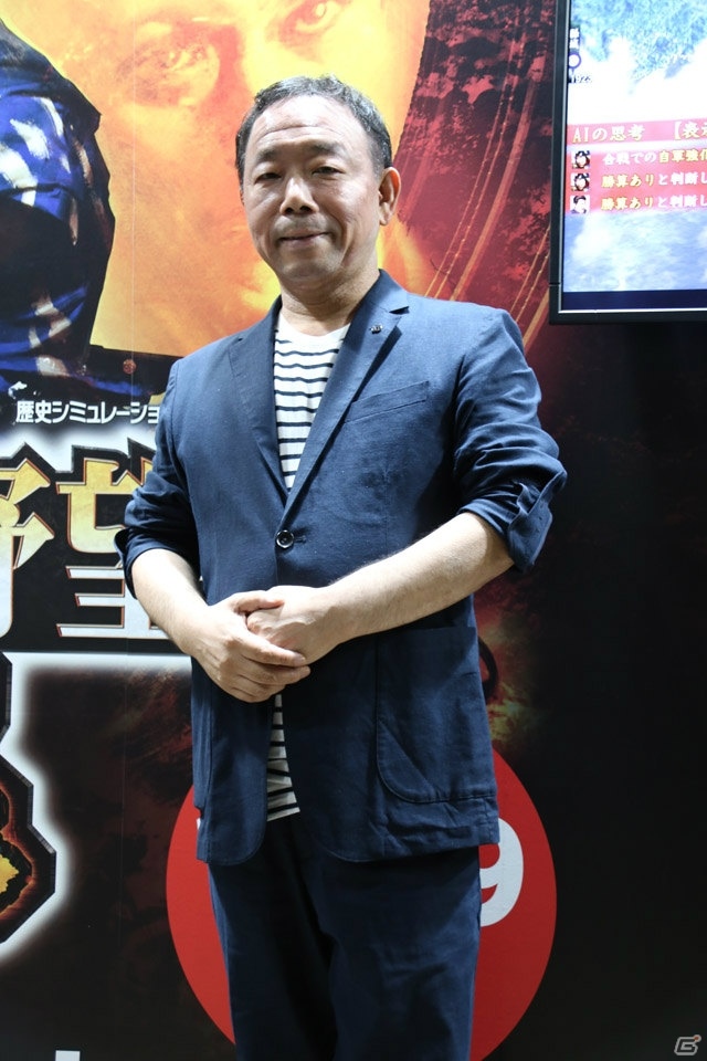 【TGS2018】AIのデモプレイが映像出展された「信長の野望・大志with パワーアップキット」について小山プロデューサーにインタビューの画像1
