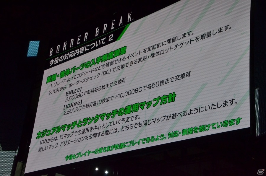 【TGS2018】新機体や新ボーダーの追加など最新情報盛りだくさんのPS4版「BORDER BREAK」TGS2018スペシャルステージをレポートの画像17
