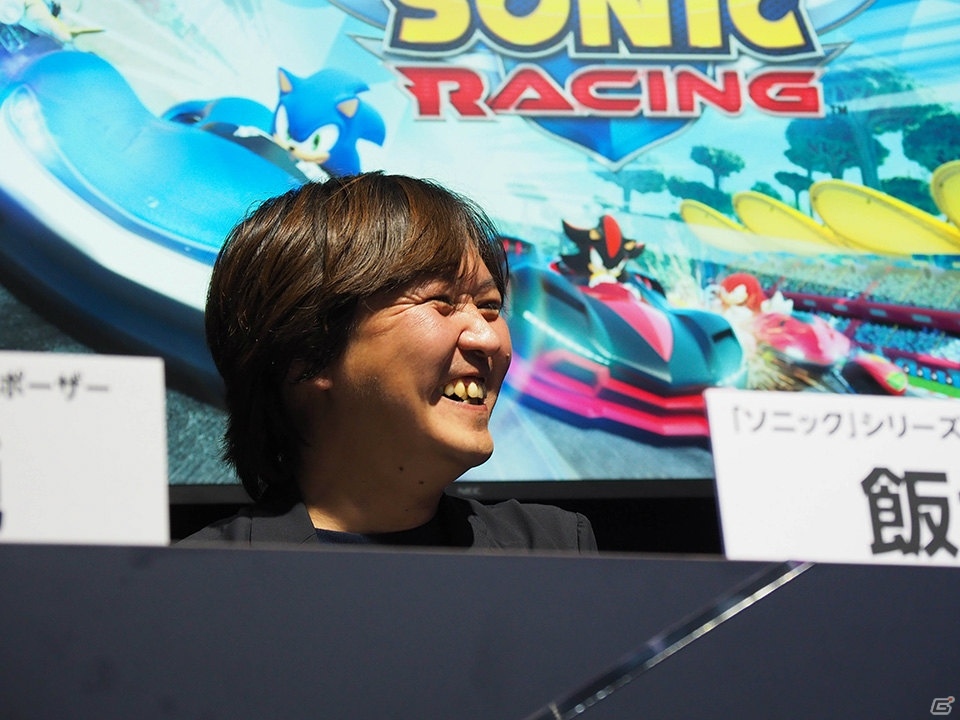 【TGS2018】飯塚隆氏×瀬上純氏のトークショー＆ミニライブ！「チームソニックレーシング」のステージイベントレポートの画像4