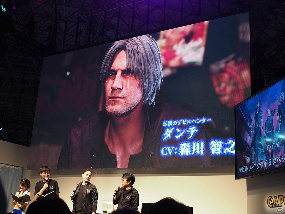 【TGS2018】豪華声優陣の発表や実機プレイも披露！ 「デビル メイ クライ 5」のスペシャルステージをレポートの画像12
