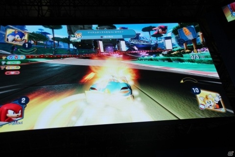 【TGS2018】チーム制だからこそのレースが熱い！「チームソニックレーシング」ステージの模様をお届け！の画像10