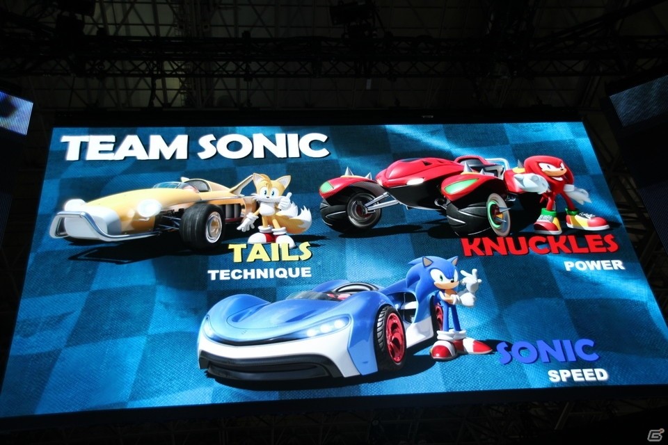 【TGS2018】チーム制だからこそのレースが熱い！「チームソニックレーシング」ステージの模様をお届け！の画像3
