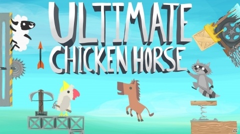 ワナを仕掛けてかわしてハチャメチャバトル！「Ultimate Chicken Horse」Switch版が配信！の画像7