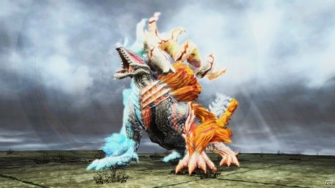 「ファンタシースターオンライン2」にて「MHFZ」コラボモンスター「灼零龍エルゼリオン」が登場決定！の画像1