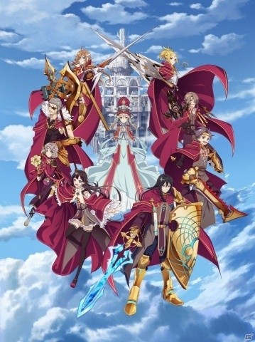 「交響性ミリオンアーサー」配信日が10月4日に決定！キービジュアル第3弾＆OPアニメーションのフルバージョンが公開の画像1