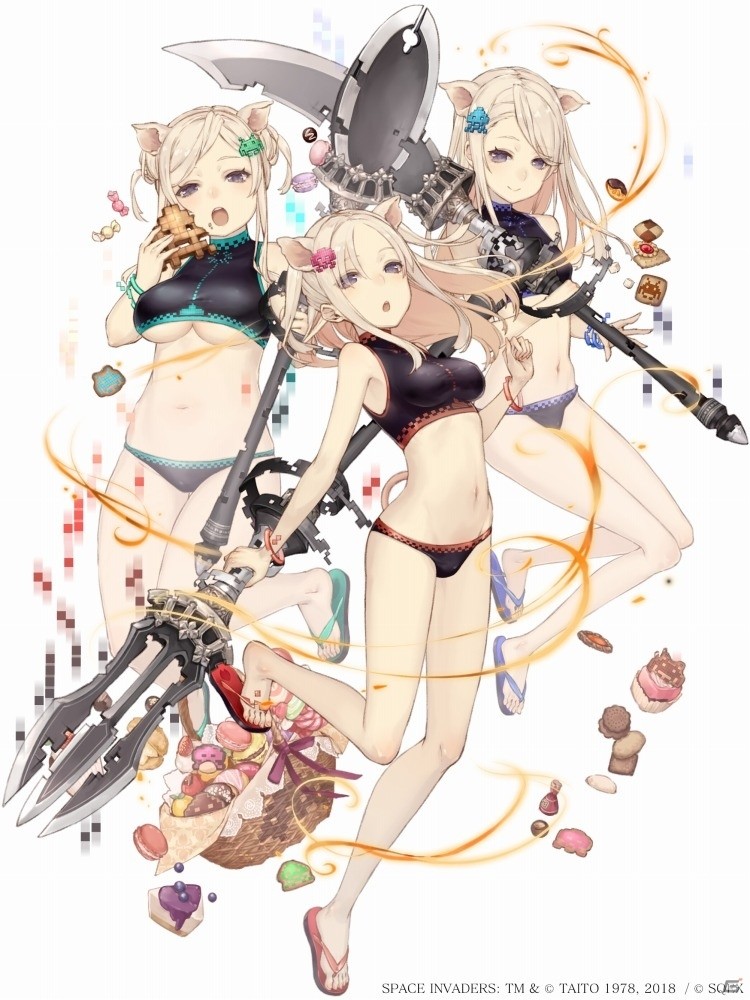 「SINoALICE」にて「スペースインベーダー」とのコラボイベントが開始！の画像4