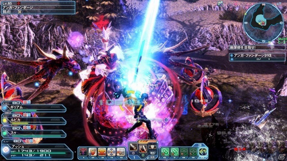 「ファンタシースターオンライン2」バスター緊急クエスト「魔神城戦：不尽の狂気」が配信！の画像67