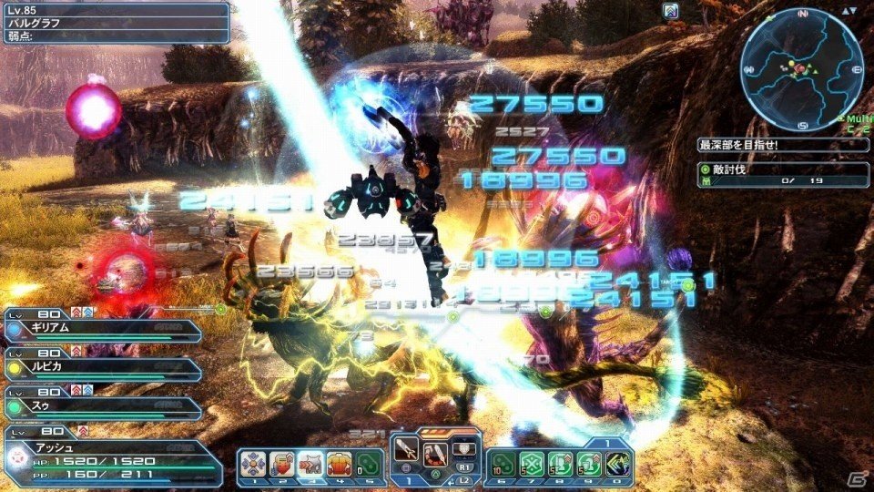 「ファンタシースターオンライン2」バスター緊急クエスト「魔神城戦：不尽の狂気」が配信！の画像69