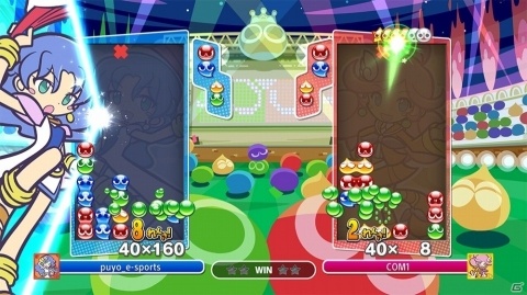 「ぷよぷよeスポーツ」相殺アクションや登場キャラクターなどゲーム情報第2弾が公開！の画像6