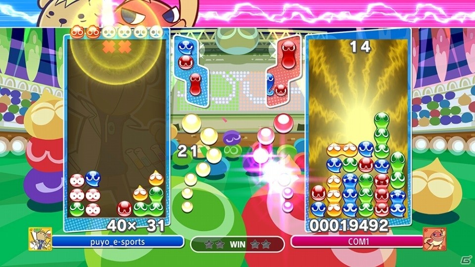 「ぷよぷよeスポーツ」相殺アクションや登場キャラクターなどゲーム情報第2弾が公開！の画像1
