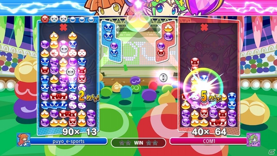 「ぷよぷよeスポーツ」相殺アクションや登場キャラクターなどゲーム情報第2弾が公開！の画像3