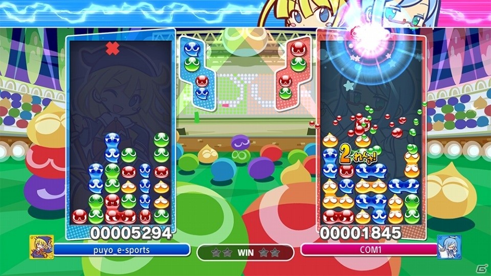 「ぷよぷよeスポーツ」相殺アクションや登場キャラクターなどゲーム情報第2弾が公開！の画像4