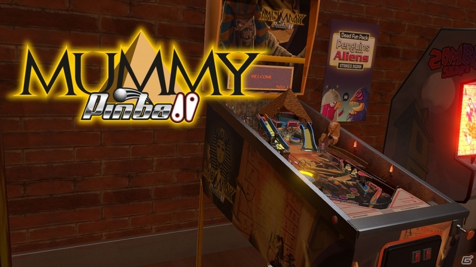 3コインピンボールコレクションの第4弾！Switch用ダウンロードソフト「Mummy Pinball」が配信開始！の画像1