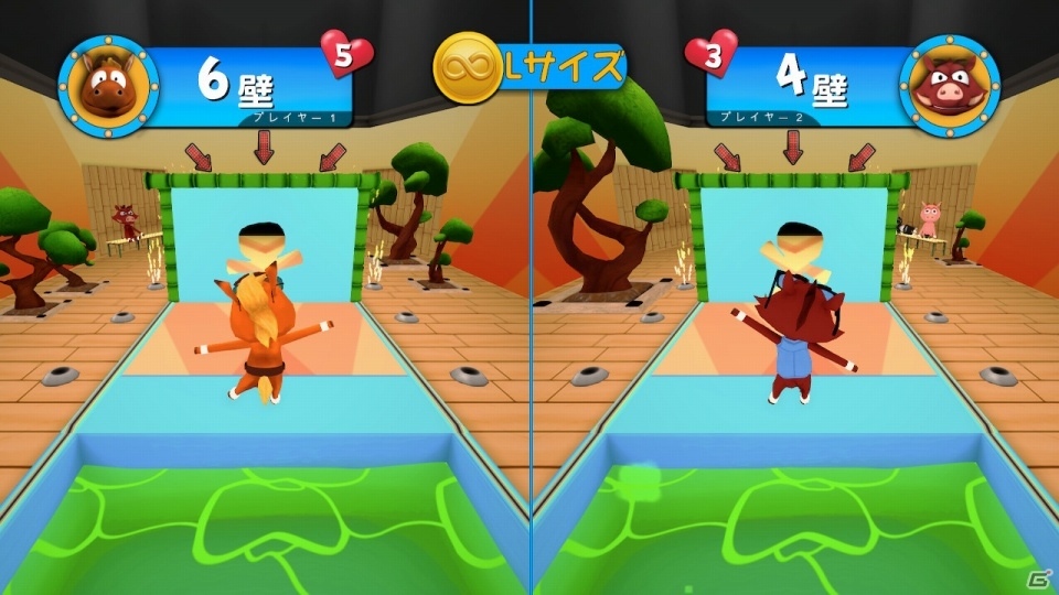 2P対戦や4人協力プレイが楽しめるパーティーゲーム「わいわい！ウォールチャレンジ」がSwitchに登場！の画像4