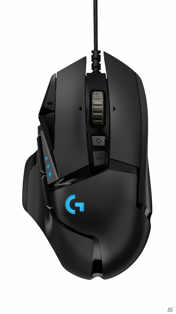 11ボタンとウエイトを5個搭載し最適なカスタマイズ可能なeスポーツ向けマウス「G502 HERO ゲーミングマウス」が発売！の画像1