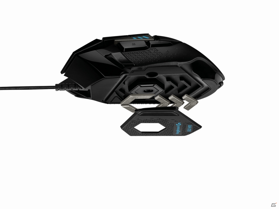 11ボタンとウエイトを5個搭載し最適なカスタマイズ可能なeスポーツ向けマウス「G502 HERO ゲーミングマウス」が発売！の画像4