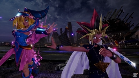 「JUMP FORCE」に「遊☆戯☆王」が参戦決定！ブラック・マジシャン・ガールやオシリスの天空竜が登場するPVが公開の画像2