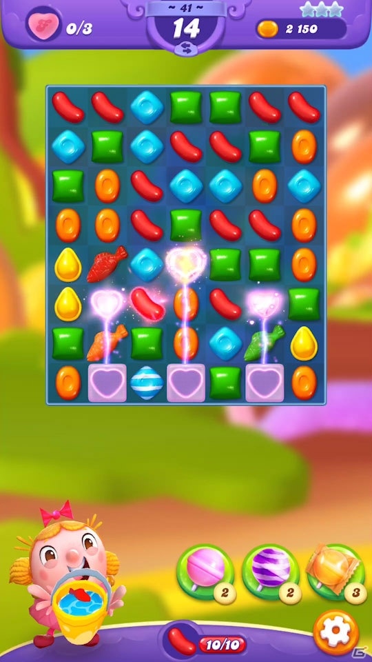 3Dの世界を仲間と冒険するパズルゲーム「キャンディークラッシュフレンズ」がリリース！の画像5