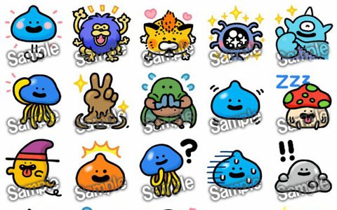 星のドラゴンクエスト カナヘイさんが描くモンスターたちが大集合 Line絵文字が配信開始 ゲーム情報サイト Gamer