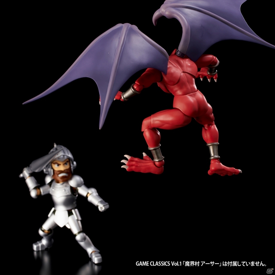 「魔界村」より誰もが悩まされた宿敵「レッドアリーマー」のアクションフィギュアが登場！の画像2