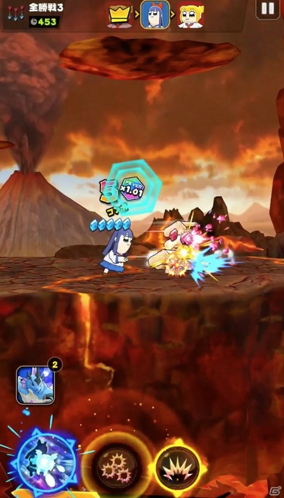 超絶ぶっ飛ばしバトル「バクレツモンスター」がサービス開始！「ポプテピピック」とのコラボもの画像9