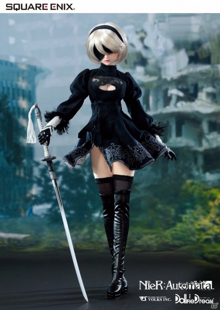 「NieR:Automata」コラボドール「ドルフィードリーム」の予約受付が10月20日より開始！の画像2